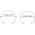 Miniatyrbilde 4 av 5: 20 lampeholdere for 50 mm MR16 GU10 spotlights, ringklemmer for LED- og halogenlamper