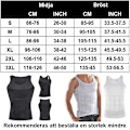 Miniatyrbilde 2 av 4: Formende tanktopp for menn / Korrigerende - Velg farge! S (white)