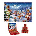 Miniatyrbillede 1 af 5: Julekalender - Puslespil 1008 Brikker - Julekalender 2024 MultiColor MultiColor Snögubbe - 8003