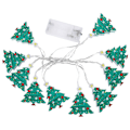 Miniatyrbilde 2 av 2: 1 stk. LED-lysstreng Julelysstreng for utendørs dekor