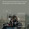 Miniatyrbild 4 av 5: st Bluetooth Intercom Motorcykel Halvhjälm Bluetooth Headset för 2 Förare Intercomunicador Wirel-WELLNGS