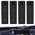 Miniatyrbild 1 av 5: 5-pack byxförlängare, byxknappsförlängare, justerbar elastisk gummiknappsförlängare, byxknapp för mammabyxor, för jeans, P