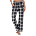 Miniatyrbild 1 av 5: Dam Pyjamasbyxor Sömnkläder Buffelrutig Pyjamas Stil 4