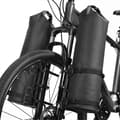 NEWBOLER 2 st Bärbara Vattentäta Cykelgaffelväska Fästen