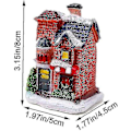 Miniatyrbild 2 av 5: LED S S Skrivbords Prydnads Figurer Tillbehör Byggnader Batteridriven R (röd(1st)