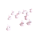 Miniatyrbilde 4 av 5: Pakke med 20 Mini Kanin Bulk Kanin Bomull Miniatyr Figurer Resin