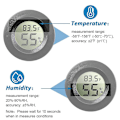 Miniatyrbilde 4 av 5: 10-pakning Mini Hygrometer Termometer Måler Digital LCD-skjerm For Drivhus Barnerom Reptil Inkubator