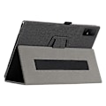 Miniatyrbilde 4 av 5: Etui for TCL Tab 10 Gen 2-nettbrett, Stativ, Hudvennlig PU-lær, Fullt beskyttende etui - Svart-WELLNGS
