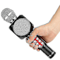 Miniatyrbild 2 av 5: Professionell Bluetooth Trådlös Mikrofon Högtalare Handhållen Mikrofon Karaoke Mic Musikspelare