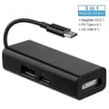 Miniatyrbillede 4 af 5: USB-C 3-i-1 MagSafe Adapter Type C til MagSafe 1/2 Konverter til Notebooks Black