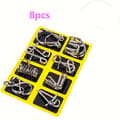 Unlock The Lub Lock, lelu aikuisille 1set8pcs Handheld Toy Set