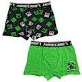 Miniatyrbild 2 av 2: Perfekta Minecraft Kalsonger 2-pack - Perfekt Grön Green 140