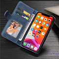 Miniatyrbillede 2 af 6: Læder Flip Cover til iPhone 15 Plus, iPhone 15 Plus Telefon Cover til Apple iPhone 15 Plus