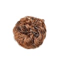 Miniatyrbild 1 av 5: -100% Äkta Hårknut Förlängning, Rufsigt Hårknut Hårstycke Lockiga Hårsnoddar Chignon Hästsvans Förlängningar För Kvinnor Flickor Uppsatt Donut Hårstycke Brown brown