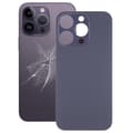 Enkelt Ersättningsglas Baksida Batterilucka För iPhone 14 Pro Purple