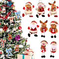 Miniatyrbilde 1 av 4: 2023 Godt Nyttår Julepynt DIY Julegave Julenissen Snømann Tre Anheng Dukke Hengepynt Til Hjemmet Noel Natal C