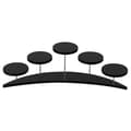 Akryl Cupcake Stativ for 5 Cupcakes Display Stativ, Cupcake Holder Dessert Stativ Black
