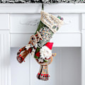 Miniatyrbild 5 av 5: Stickade Råttor Jultomte Åker Ren Plats Hängande Prydnader Julgransprydnad Godisväska