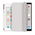 Miniatyrbillede 1 af 5: Etui til Ipad Pro 11 2021 2020 2019 10.2 Air 4 10.9 10.5 2018 9.7 Mini 6 5 9. 8. 7. generation Smart Cover med blyantholder Light Gray iPad (5th-6th) 9.7