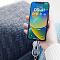 Miniatyrbillede 2 af 5: Bærbar Mini Powerbank, bærbar nødsituation, nøglering telefonoplader, batteripack, powerbank til iPhone, Android