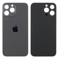 Batterihölje för iPhone 13 Pro Max 6.7 tum, reparationsdel (Standardversion med kamerlinsringhål) Black Black