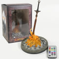 Miniatyrbild 1 av 5: Dark Souls Hjältar Från Lordran Siegmeyer Svart Riddare Faraam Artorias PVC Figur Samlarmodell Leksak bonfire box