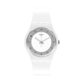 Miniatyrbillede 2 af 3: Ur - SWATCH - SO28W104 - Kvarts - 34 mm - Vandtæthed 3 Atm - Unisex Vit, svart, guld