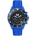 Miniatyrbillede 3 af 4: Herreur ICE WATCH Quartz Chronograph Silikonerem Blå 019840 Blå