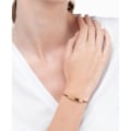 Miniatyrbillede 2 af 4: Armbånd - Mr. Wonderful - WJ30106 - Rustfrit stål - Guld - Kvinde gyllene