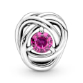 Miniatyrbillede 2 af 3: Charm - Pandora - 790065C05 - Sølv - Pink - Kvinder Rosa