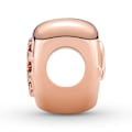 Pikkukuva 3 / 5: Charm - Pandora - Coeur Kiitos Äiti - Ruusu - Vaaleanpunakulta - Nainen Rosa