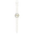 Miniatyrbillede 3 af 3: Ur - SWATCH - SPARKLE SHINE - 34mm - Silikone - Vandtæthed 3 ATM Vitt guld