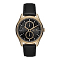 Miniatyrbild 1 av 6: Armani Exchange Watch - Herr - AX1869 - Svart Läder - 42mm - 5 bar Svart