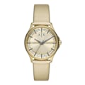 Miniatyrbillede 1 af 6: Armani Exchange Watch - Dame - AX5271 - Guld Læder - 36mm - 5 bar gyllene