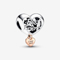 Miniatyrbild 1 av 3: Charm - PANDORA - Heart Love You Best Friend - Silver - Kvinna - Vuxen