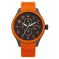 Miniatyrbillede 2 af 2: Ur - Superdry - SYG110O - Quartz - Sort - Orange Silikonearmbånd Svart