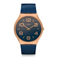 Pikkukuva 2 / 2: Swatch Yökello - SWATCH - Miehet - Silikoni/muoviranneke - Pinkki Kvartsrörelse