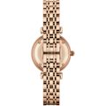 Miniatyrbillede 2 af 4: EMPORIO ARMANI AR1909 armbåndsur - Kvinder - Kvarts - Analog - Rustfrit stål armbånd - Pink farve Rosa