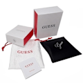 Miniatyrbillede 3 af 3: Øreringe - Guess - Jube01112Jwrht-u - Rustfrit stål - Sten - Logo cirkel