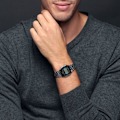 Pikkukuva 2 / 3: CASIO A163WA1QES Unisex kvartsikello Silver, Svart