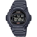Miniatyrbillede 1 af 4: Ur - Casio - W-219H-8BVEF - Quartz - Digital - Sort plast grå