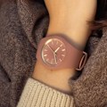 Miniatyrbillede 2 af 4: Ur - ICE WATCH - Ice Glam Brushed Fall rose Small - Silikone - Analog - Rund Lyserød