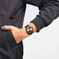 Miniatyrbillede 3 af 4: Ur - SWATCH - LEAFY LINE - 41mm - Sort - Silikone - Analog Svart, Grön