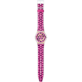 Pikkukuva 2 / 2: Naisten kello - Swatch - Vetrata SFW108 - Geometriset kuviot - Nahka - Kvartsi Rosa
