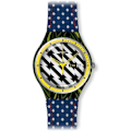 Miniatyrbillede 1 af 4: Ur - Swatch - YGS7016 - Quartz - Analog - Blåt Læder