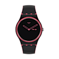 Pikkukuva 1 / 4: Kello - Swatch - MINIMAL LINE PINK - Kvartsikello - 41mm - Vesitiiviys 3 Atm Svart ros