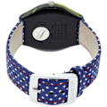Miniatyrbillede 2 af 4: Ur - Swatch - YGS7016 - Quartz - Analog - Blåt Læder