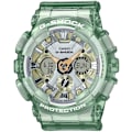 Miniatyrbillede 1 af 4: Ur - Casio - GMA-S120GS-3AER - Kvarts - Analog - Grøn plastikstrop Grön
