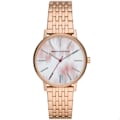 Miniatyrbillede 3 af 4: Armani Exchange Watch - Dame - AX5589 - Rustfrit stål - 36mm - Ip-rosé - Flerfarvet Ip-rosé