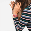 Pikkukuva 2 / 4: Kello - SWATCH - AURINGON POLUT - 34mm - Silikoni - Kestävyys 3 ATM skrikrosa